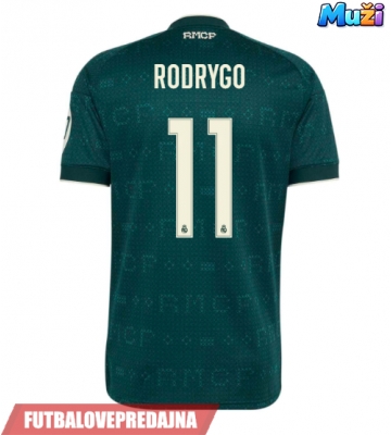 Lacne Muži Futbalové dres Real Madrid Rodrygo Goes #11 2026-27 Krátky Rukáv - Preč